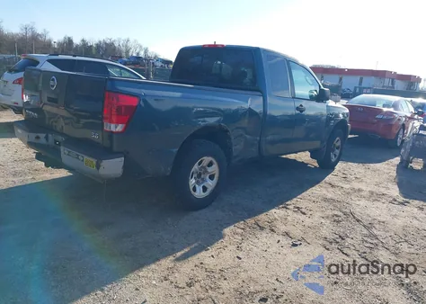 2004 Nissan Titan Xe из США, поврежденный, VIN 1N6AA06A44N543505